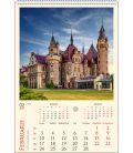 Calendar de perete Castele